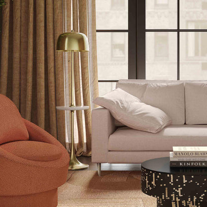 Sienna Gold Floor Lamp - Default Title - Image 1
