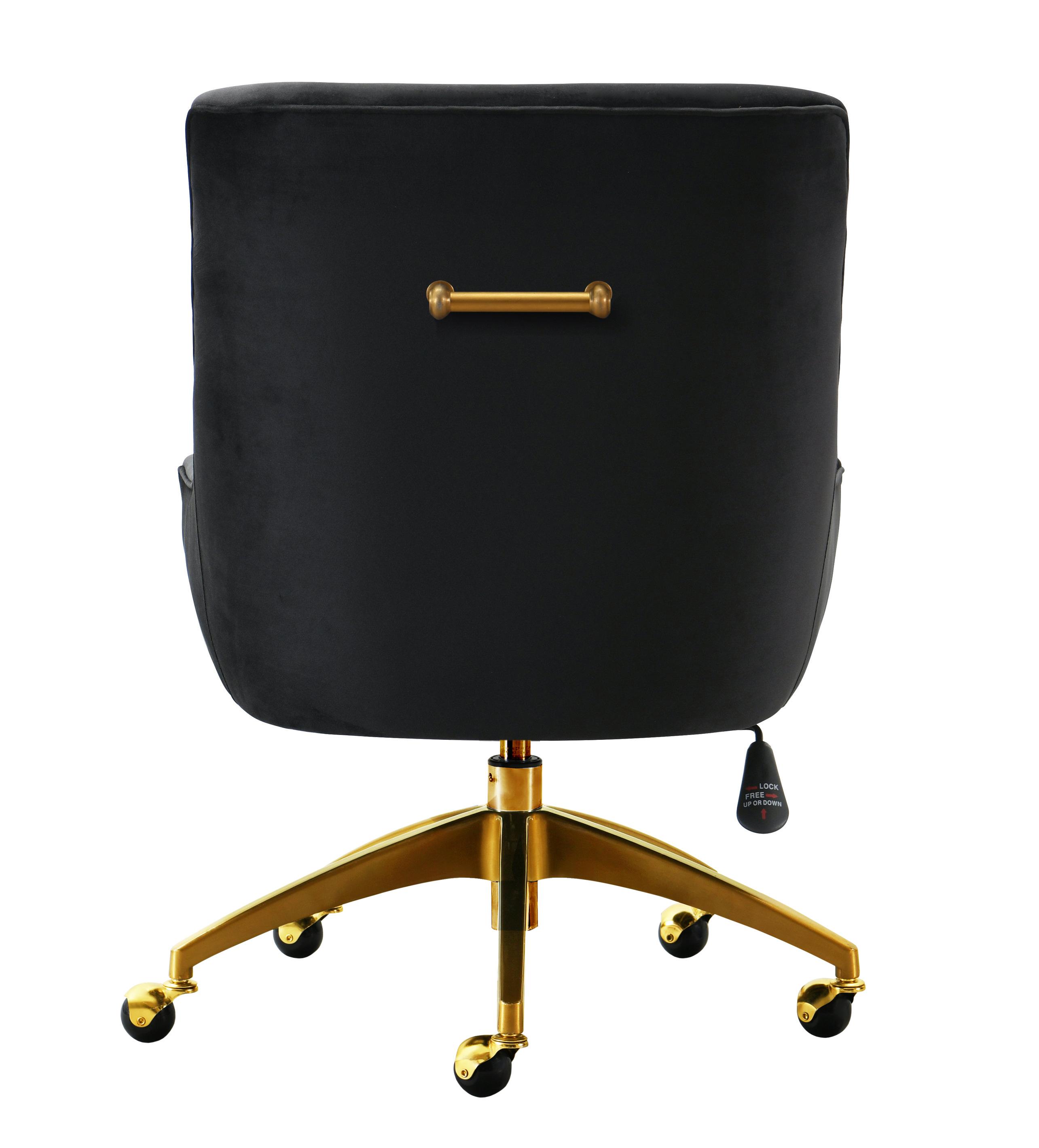 Beatrix Velvet Office Swivel Chair – TOV Furniture