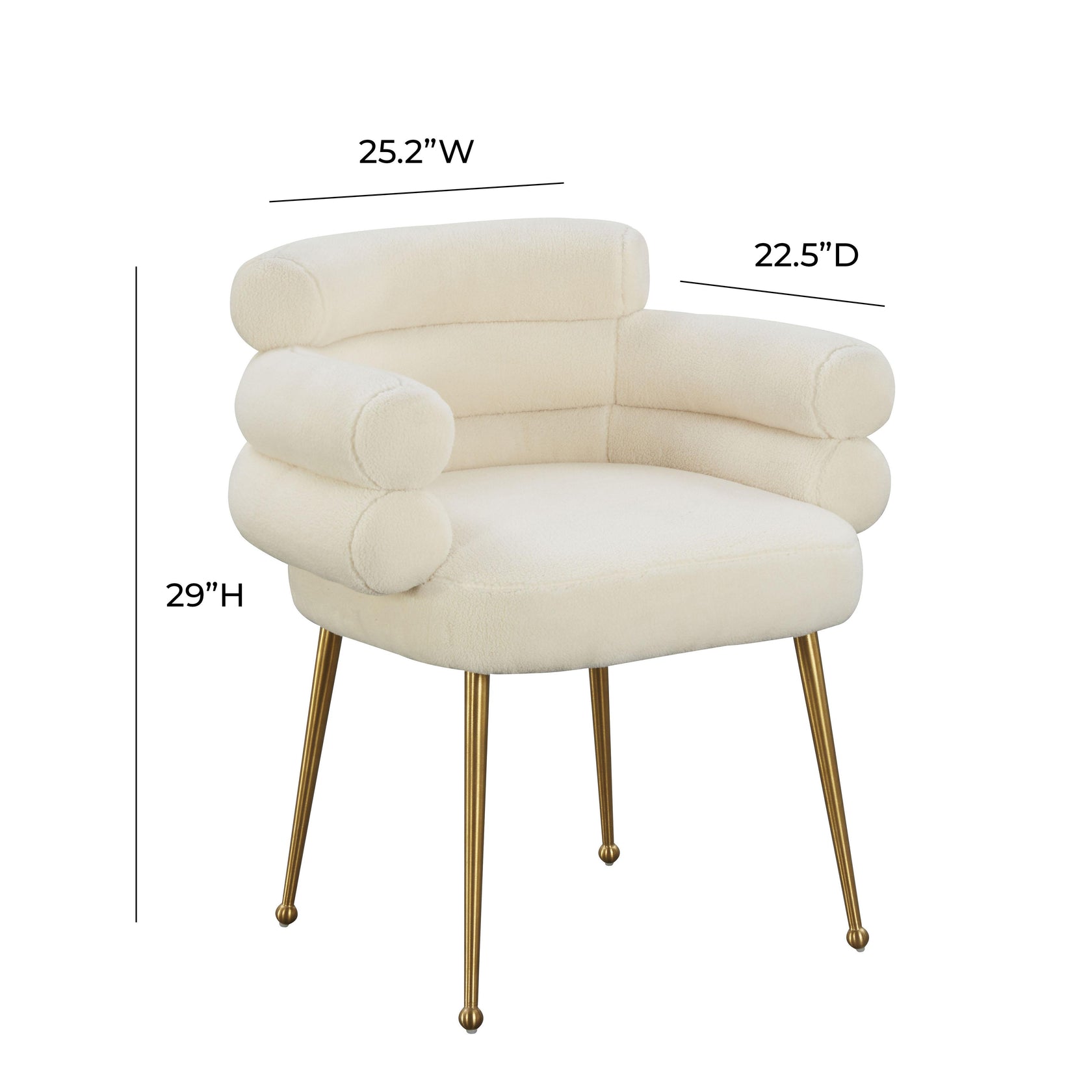 Dente Grey Velvet Dining Chair By Inspire Me! Home Decor – TOV Furniture