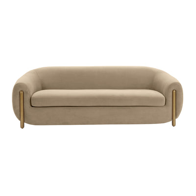 Lina 93" Performance Fabric Sofa by Inspire Me! Home Decor - Image 1