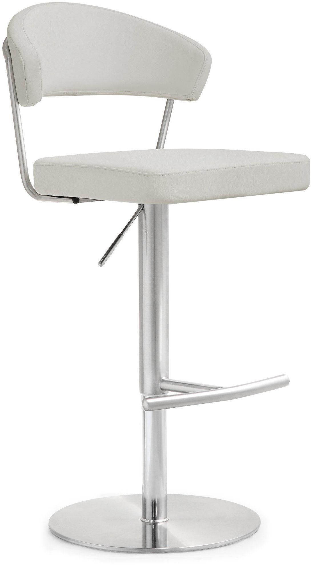 Adjustable bar stools online white