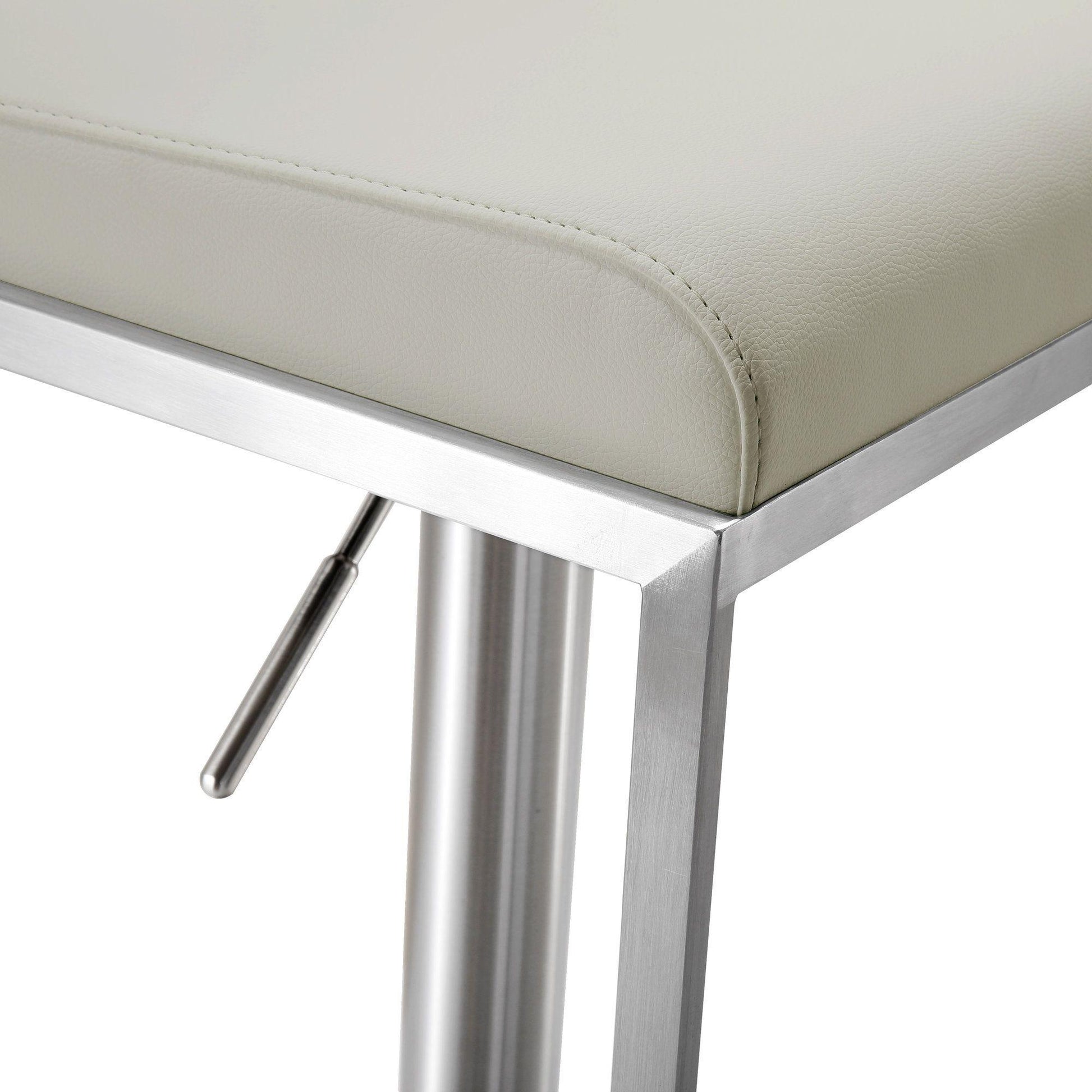 Amalfi Vegan Leather Adjustable Stool – TOV Furniture
