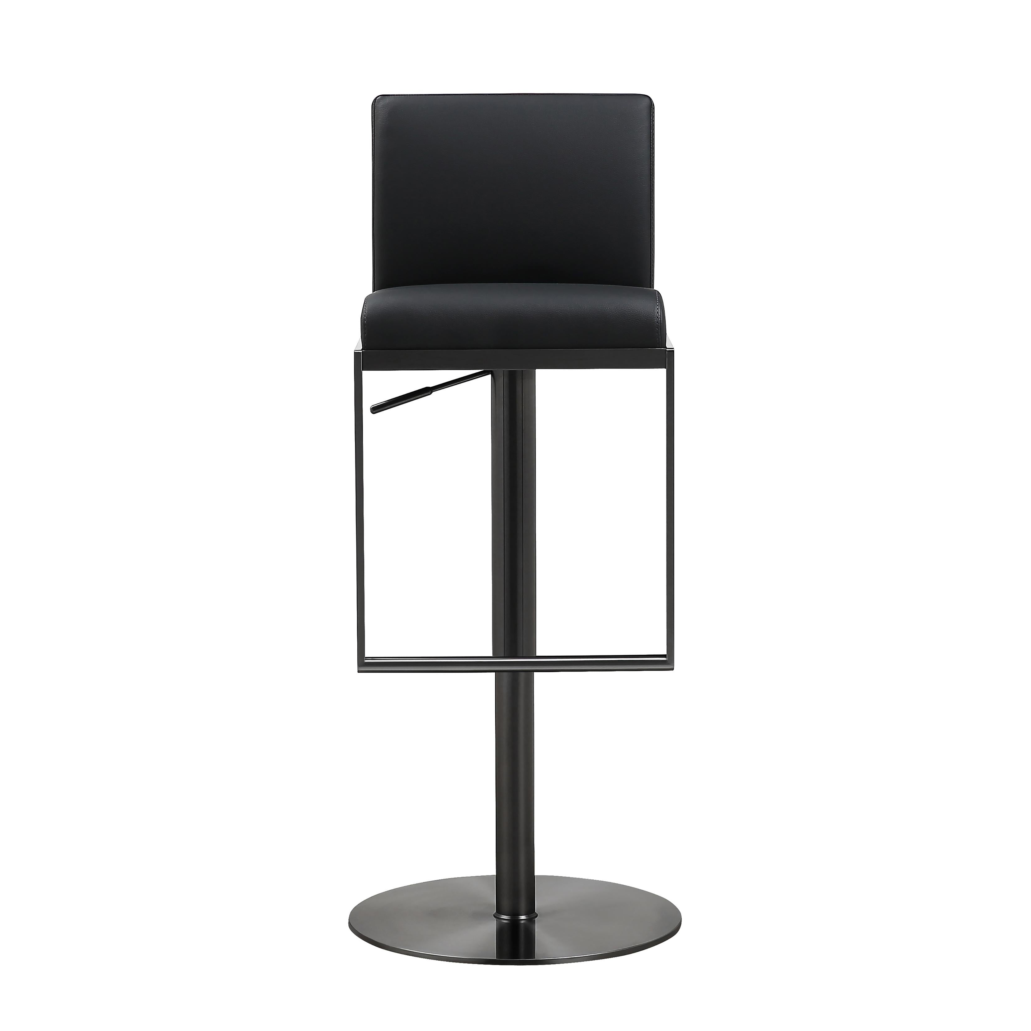 Black bar best sale stools adjustable