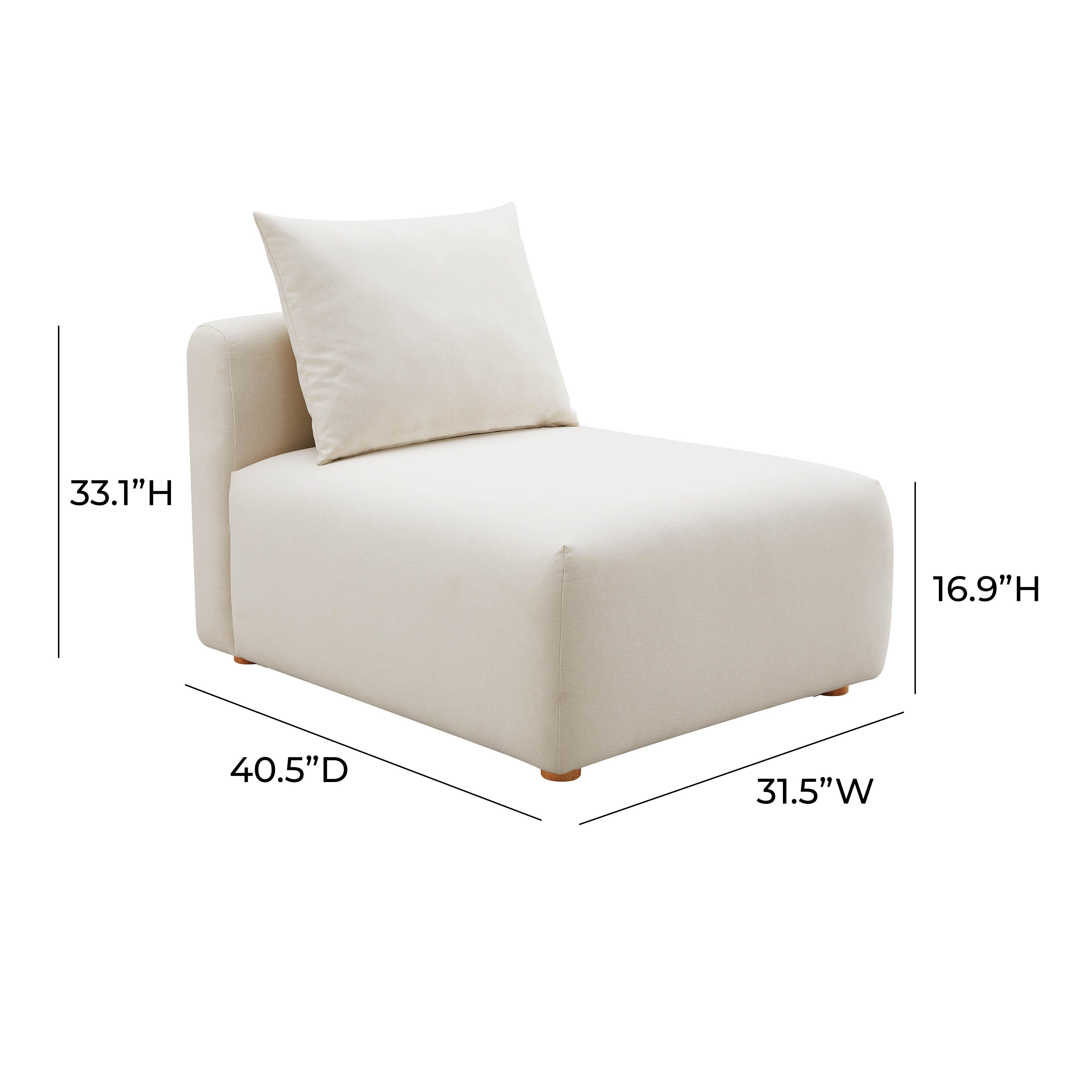 TOV Furniture Hangover Outdoor Modular Chair - Thumbnail 3