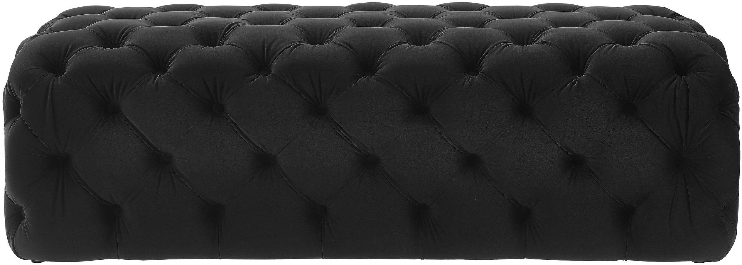 Tov furniture queen velvet storage deals ottoman