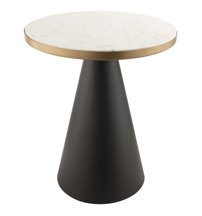 Richard Marble Round Side Table - Default Title - Image 2