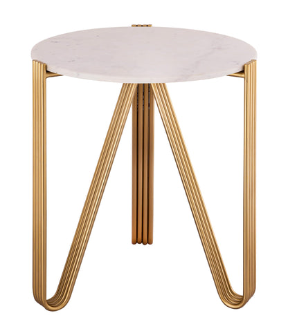 Aya Marble Side Table by Inspire Me! Home Decor - Default Title - Image 2