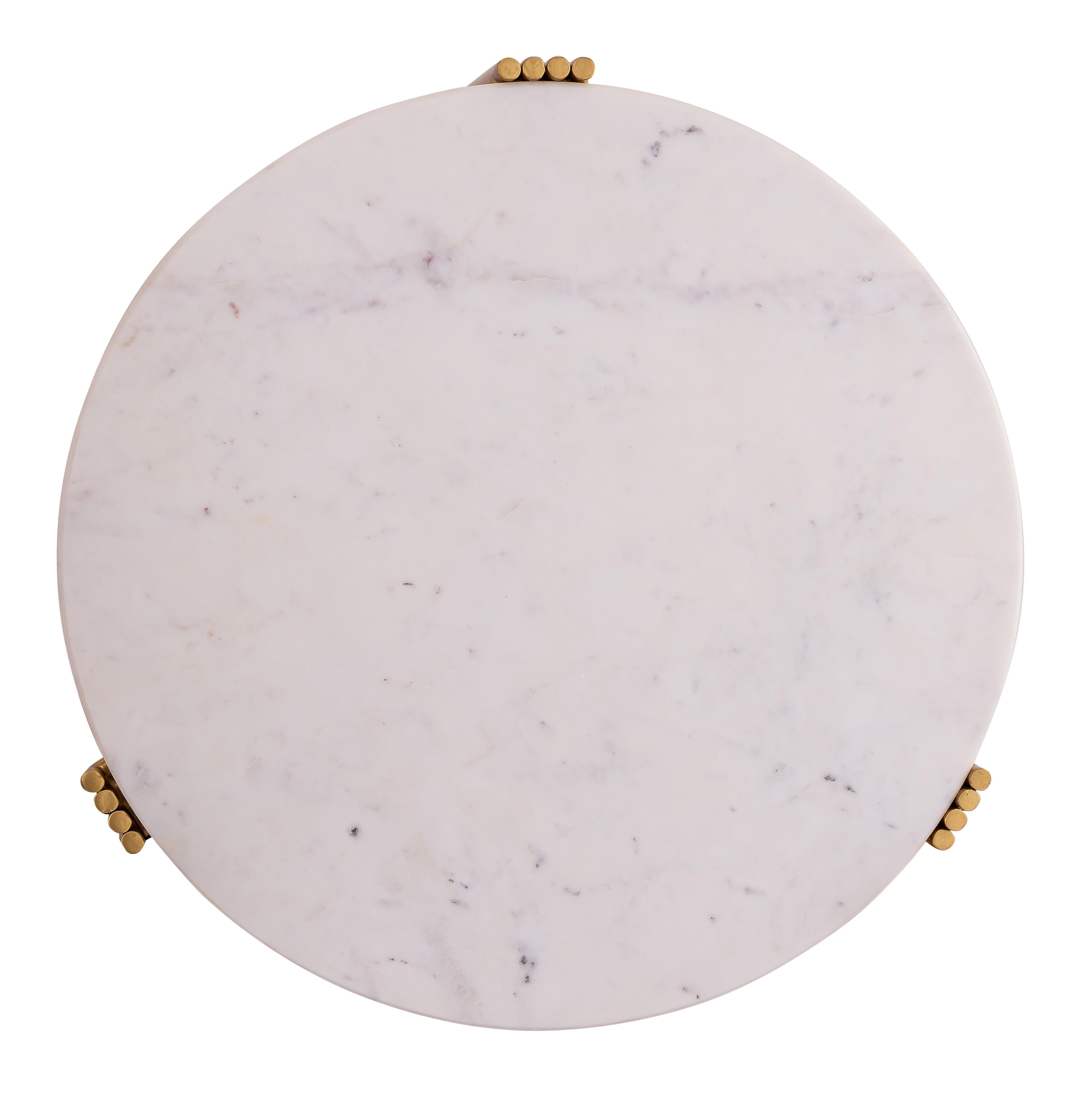 Aya Marble Side Table By Inspire Me! Home Decor – TOV Furniture Aya Marble Side Table By Inspire Me! Home Decor – TOV Furniture