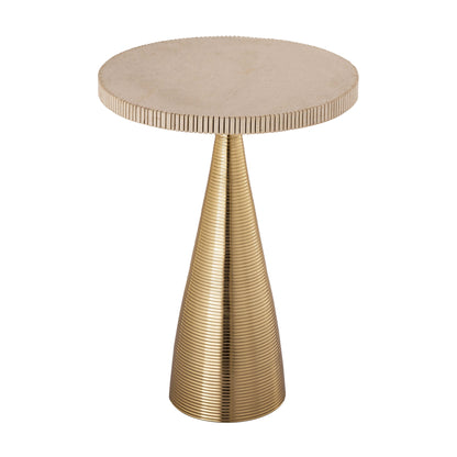 Celeste Ribbed Side Table - Default Title - Image 2