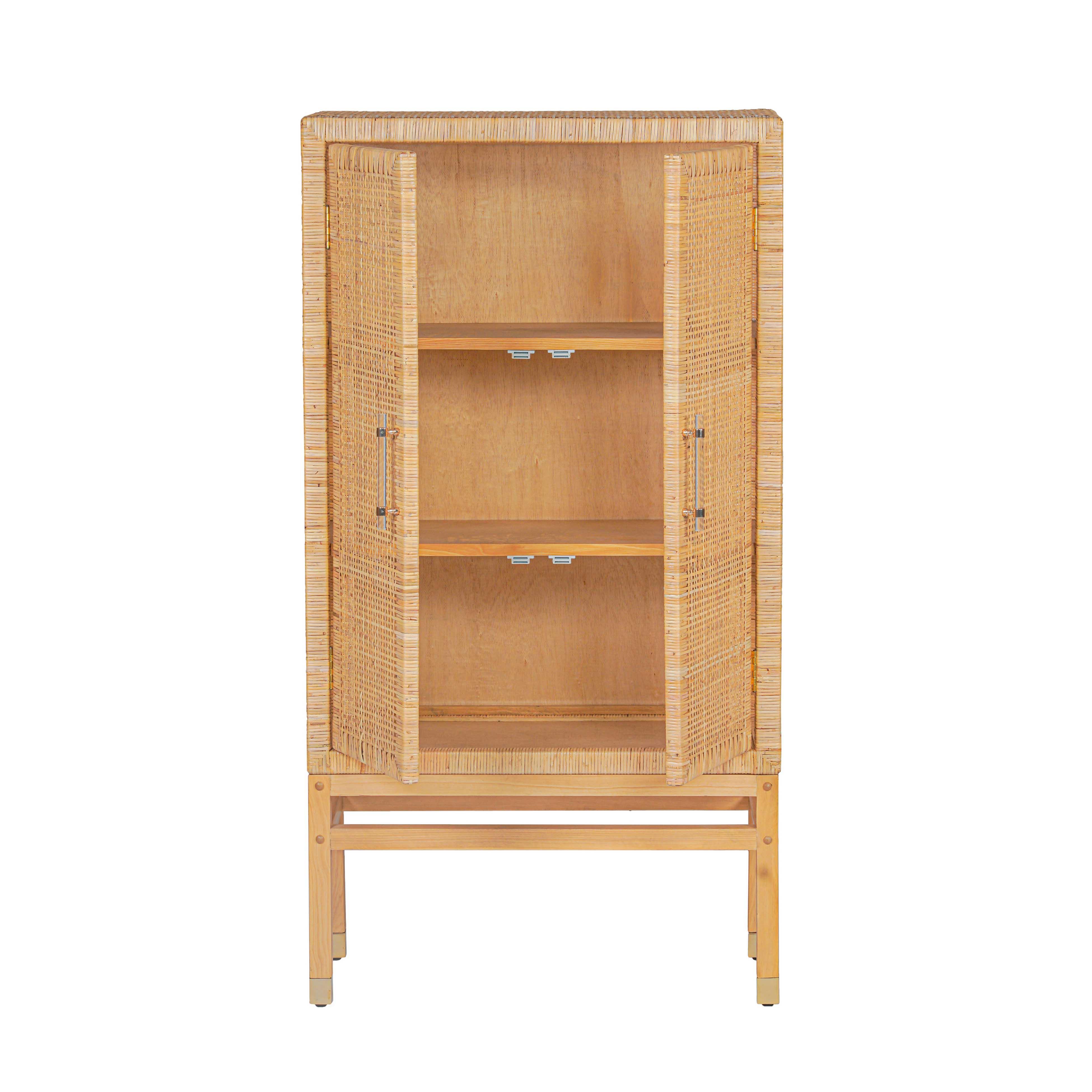 Amara Woven Rattan Cabinet – TOV Furniture