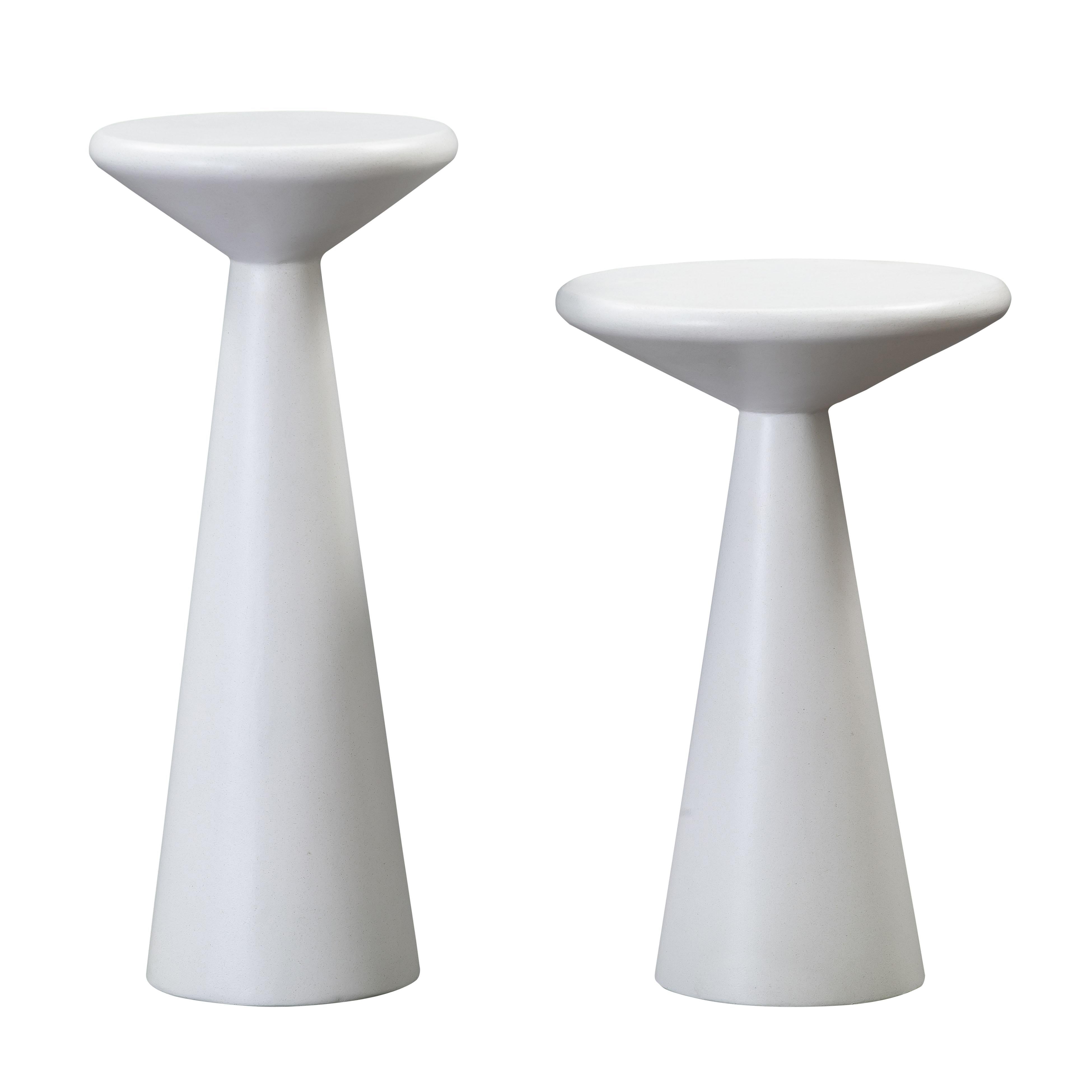 Gianna Concrete Accent Tables - Set of 2 – TOV Furniture