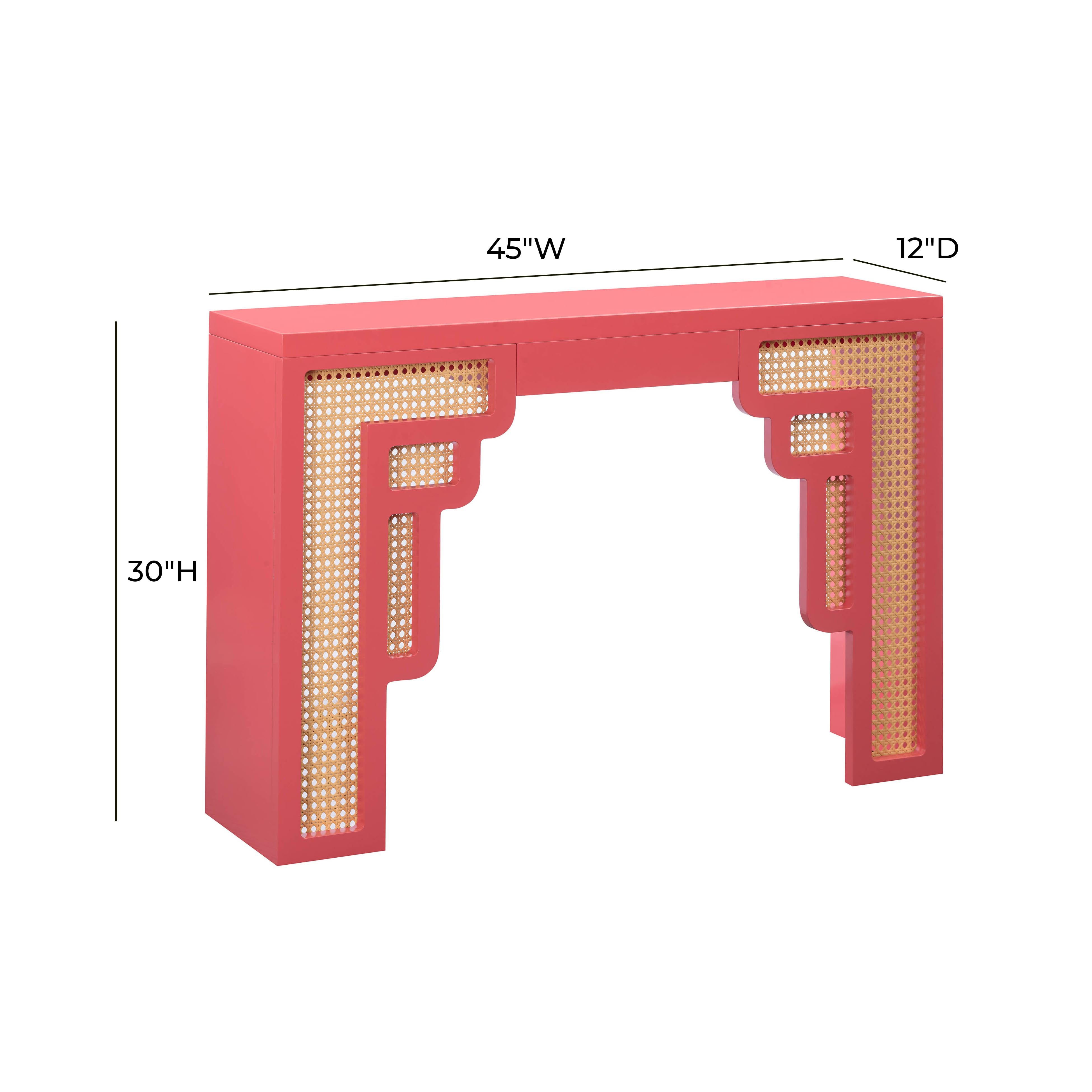 Suzie Rattan Console Table – TOV Furniture