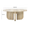 Patrizia Concrete Round Coffee Table – Tov Furniture