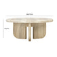 Patrizia Concrete Round Coffee Table – TOV Furniture