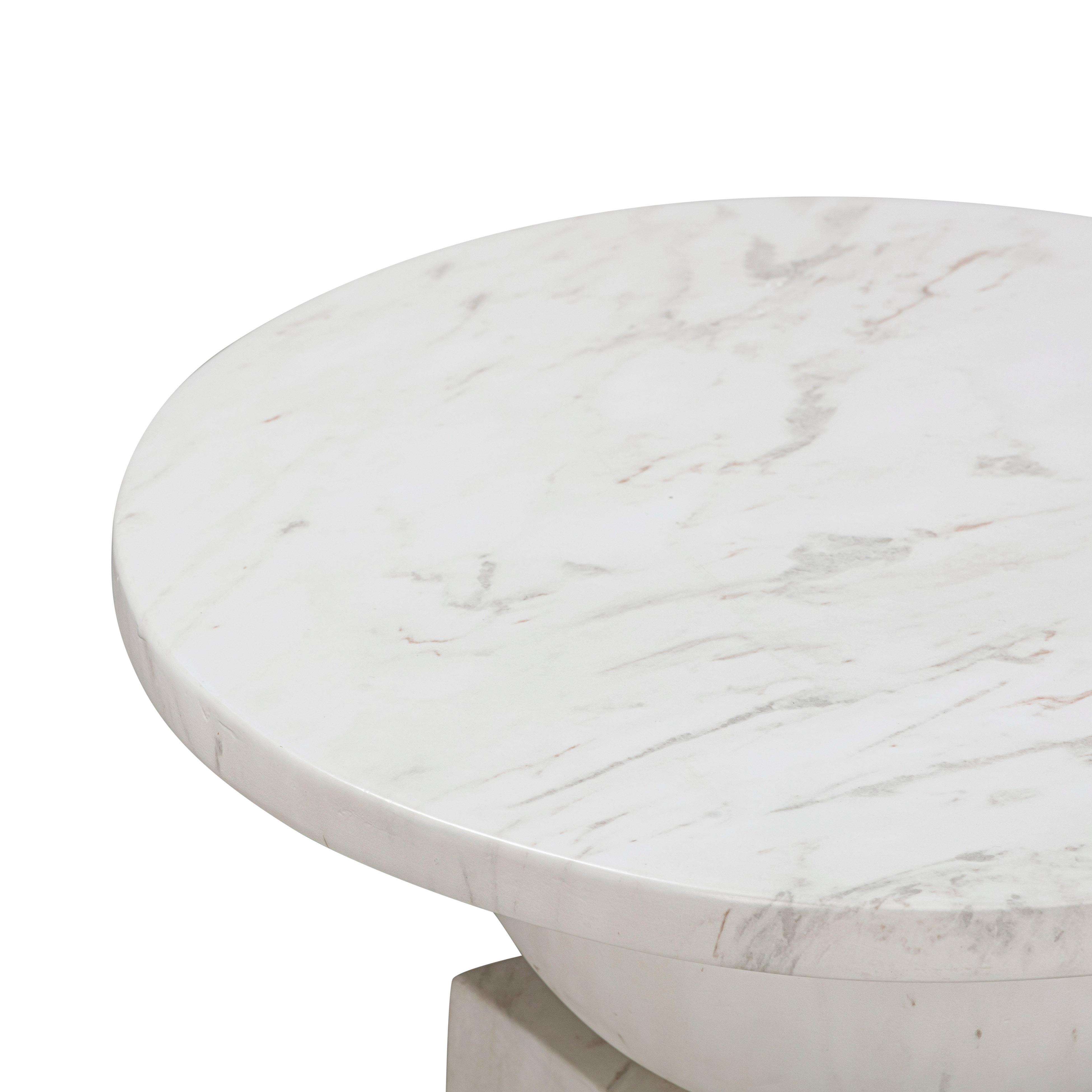 TOV Furniture Chip Side Table - Thumbnail 4