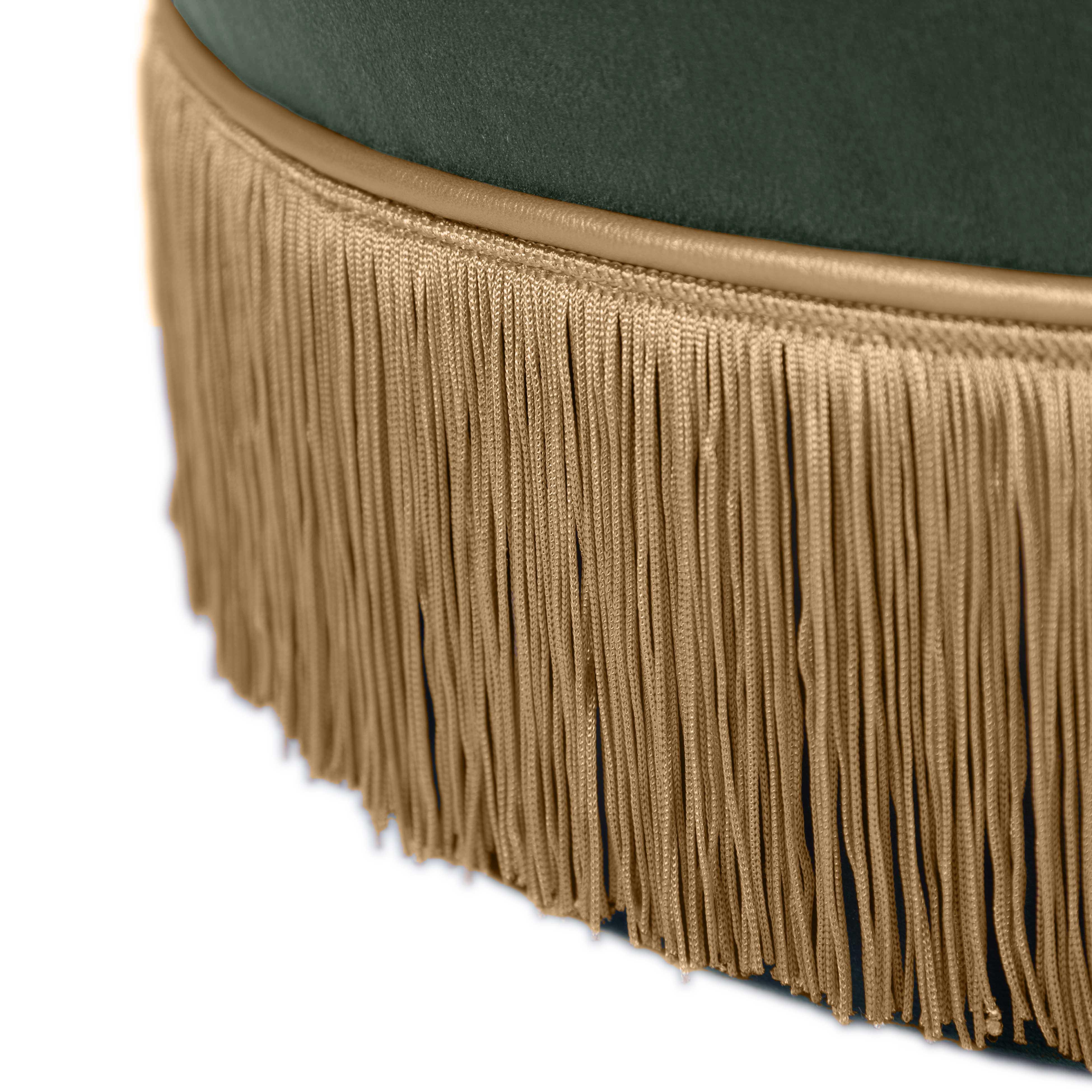 Lakka Velvet Ottoman – TOV Furniture
