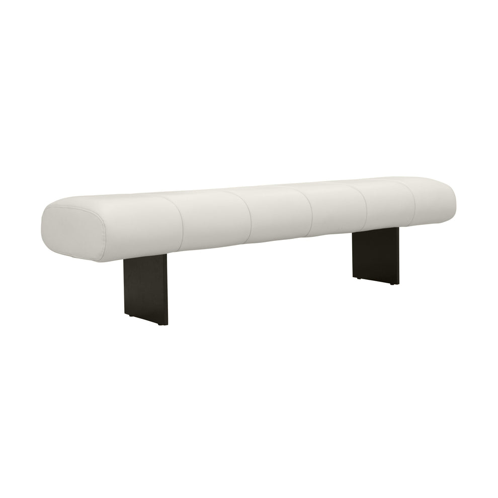 Karol Cream Performance Vegan Leather Bench – TOV Furniture