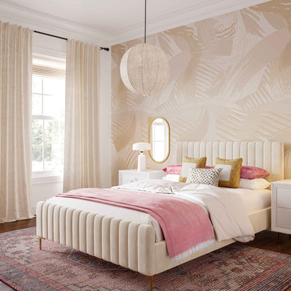 Madra Blush Tone Area Rug - 5' x 8' - Image 1