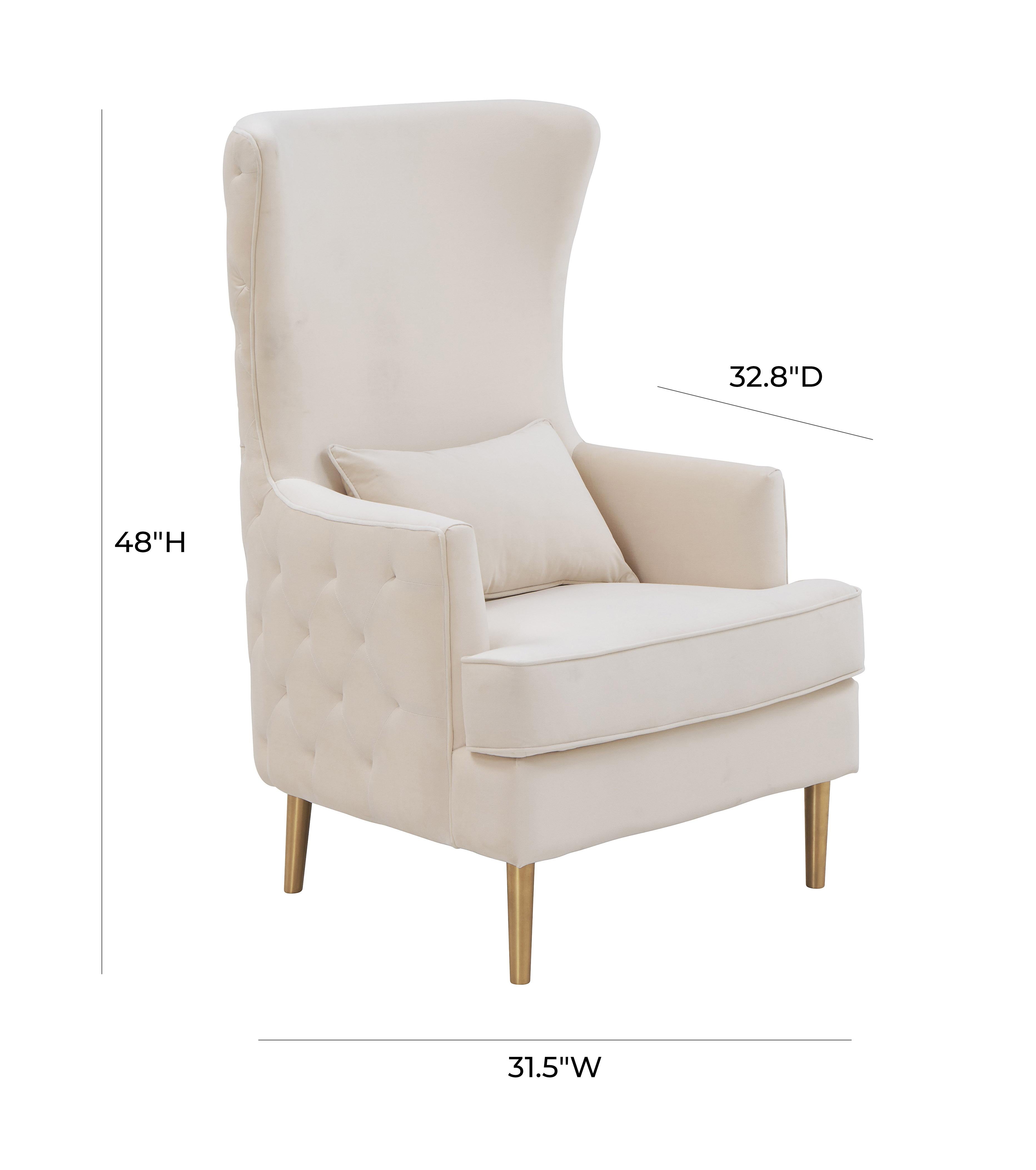 Accent chair tall online back