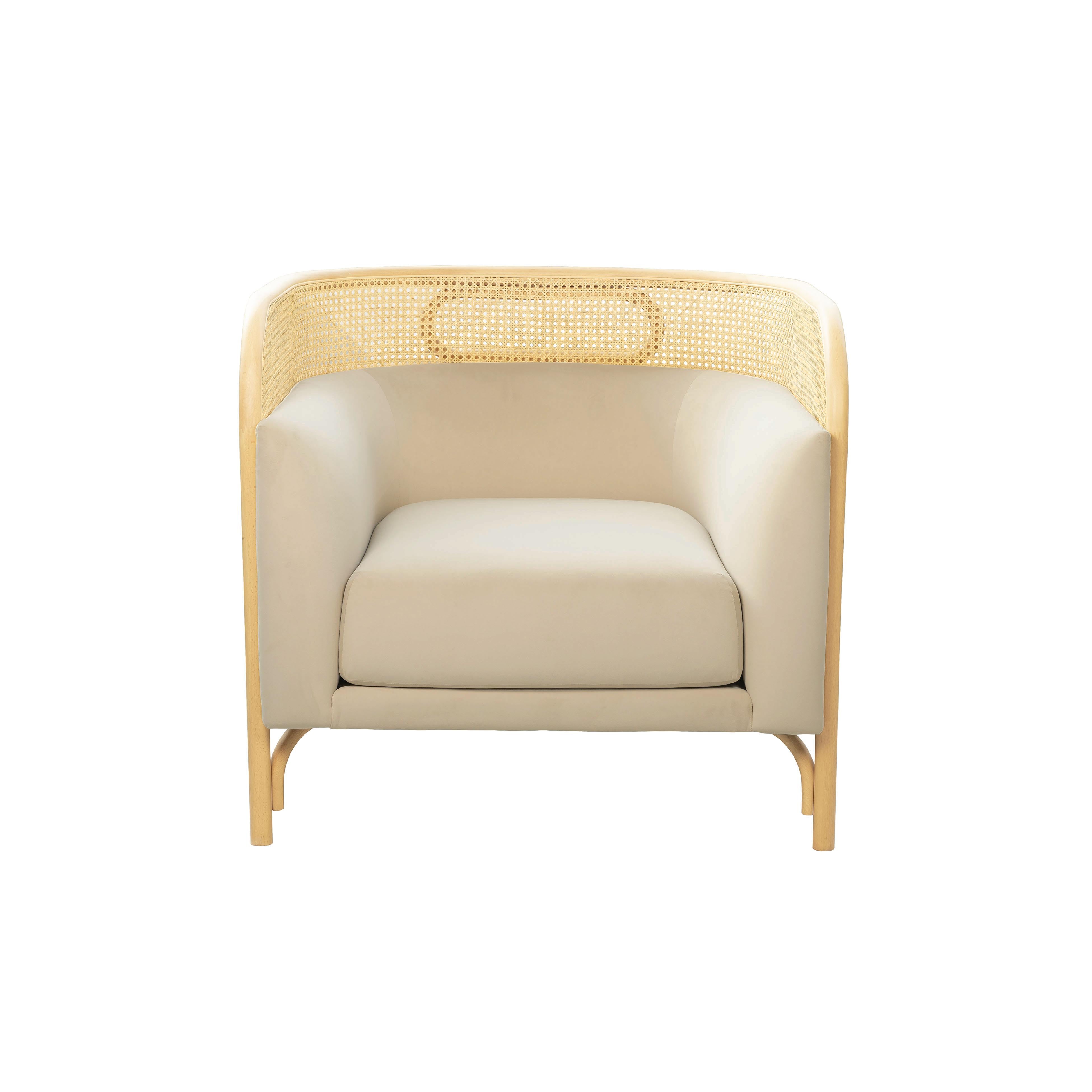 Desiree Velvet Accent Chair TOV Furniture