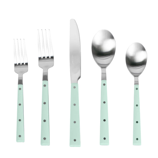 Soline Stainless Steel Flatware - Set of 5 Pieces - Service for 1 - Image 1
